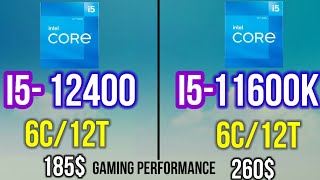 I512400 VS I511600K IN 1080P WITH RTX 3080TI BEST GAMING MIDRANGE CPU BENCHMARKS IN 2022 [upl. by Ames]