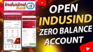 Indusind Bank Zero Balance Account Open Online in Tamil [upl. by Anwahsar]