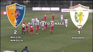 Promozione Sansovino vs Pienza larbitro fischia la fine sul tiro del 22 [upl. by Harras]