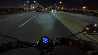 XSR155 Night Ride After Sunset Of Tokyo [upl. by Curley]