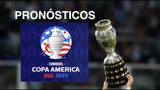 PRONÓSTICOS COPA AMÉRICA 2024 [upl. by Aynotahs]