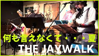 【LIVE】何も言えなくて…夏  THE JAYWALK Cover by The TwinRiver Band [upl. by Anabahs]