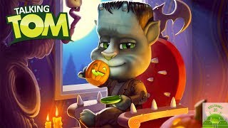 My Talking Tom Gameplay  NEW Update Halloween  Great Makeover 2017 [upl. by Britt851]