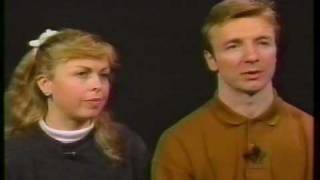 Interview with Torvill amp Dean GBR  1990 World Challenge of Champions Ice Dancing Event [upl. by Derfla]