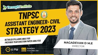 TNPSCAE 2023 in 45 Days The Ultimate Study Blueprint Preparation Strategy Civil engineering 2023 [upl. by Fessuoy44]