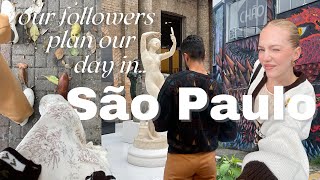 Our Followers Planned the PERFECT Day for us in São Paulo BRAZIL 🇧🇷 [upl. by Cinomod]