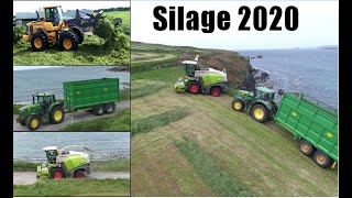 Holmes at Silage 2020 ¦ 4K ¦ Class Jaguar 870 [upl. by Fishbein]