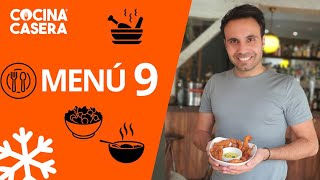 MENÚ SEMANAL SALUDABLE 9 de Febrero e Invierno  Cocina Casera [upl. by Ynabe399]