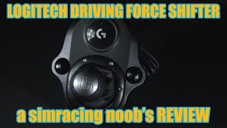 Logitech Driving Force Shifter REVIEW A noobs POV [upl. by Ajani68]