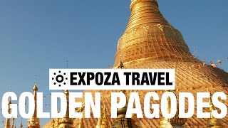 In The Land Of Golden Pagodas Asia Vacation Travel Video Guide [upl. by Nnahgem]