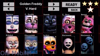 FNaF Sister Location Old Mobile 1020 Mode Complete [upl. by Eiramaneet]