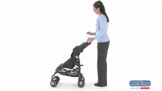 2011 Stroller  Peg Perego Pliko Mini  How to Fold [upl. by Dranik456]