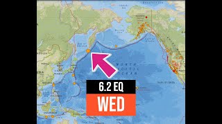 62 Earthquake Kuril Kamchatka Trench Wednesday update 10232024 [upl. by Htebaras]