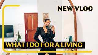 What I Do For A Living Vlog  Asherah Gomez [upl. by Hasile190]