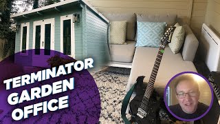 Tims Terminator Garden Office  Transform Your Garden For Working From Home  Dunster House TV [upl. by Ahsii822]