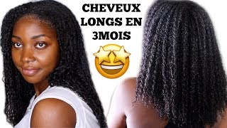 Cheveux PLUS LONGS en 3mois I Challenge routine Capillaire [upl. by Kerk]