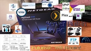 Netgear Nighthawk X10 AD7200 Smart Wifi Router R9000 Hands on [upl. by Yramliw]