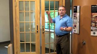 French Doors Locking System [upl. by Htezil]