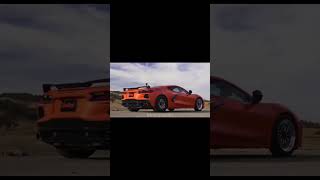 Tesla Model S Plaid vs CORVETTE C8shorts teslacorvette race [upl. by Nirrol]