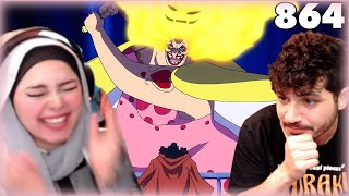 جينبي ضد البيغ مام  ردة فعلنا على ون بيس 864  One Piece Reaction [upl. by Emmaline]