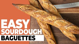 Mastering the Art of Sourdough Baguettes A StepbyStep Guide for Perfect Crusty Loaves [upl. by Meaghan]