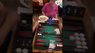 EPIC CLASH Hans vs Khachik at the Backgammon Tournament 🎲🎲 [upl. by Arinaj]