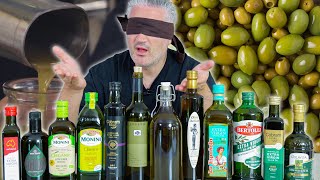 Italian Chef Blind Extra Virgin Olive Oil Taste Test [upl. by Ellezig]