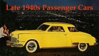 Passenger Cars of the late 1940s [upl. by Scevor]