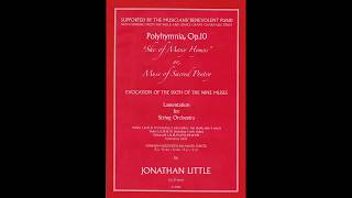 JONATHAN DAVID LITTLE  quotPolyhymniaquot Op10 STRING ORCHESTRA SCORE Multidivisi [upl. by Prakash673]