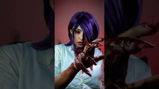 Touka Kirishima Cosplay Halloween tokyoghoulcoslay tokyoghoul [upl. by Dulciana55]