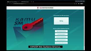 KamuSM  Nitelikli Elektronik Sertifika  PIN Oluşturma  Kilit Çözme Nasıl Yapılır [upl. by Ariaic510]