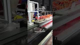 Do you know how to make door frame ？doorframemachine pvcdoorframemachine windowanddoormachine [upl. by Anuahs]