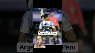 Victoria Argentina ante Peru 10 terminando otro gran año seleccionargentina messi lautaro [upl. by Negaet]