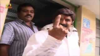 Legend Balakrishna and his family cast their votes  Telangana Elections 2014 [upl. by Lani873]