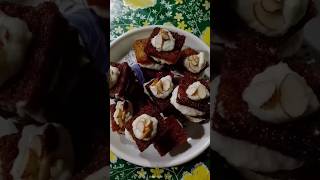 Bread dessert 😋 recipe  please like and subscribe 🤤 [upl. by Ttsepmet]