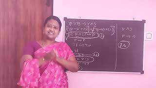 Discrete Mathematics  Proportional Calculus Validity of Arguments in Tamil [upl. by Luapnoj]