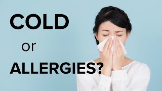 Cold or allergies Heres how to tell the difference [upl. by Retrac]