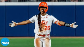 Oklahoma State vs Utah 2023 Womens College World Series highlights [upl. by Chaddy91]