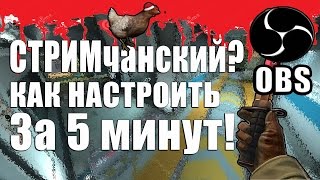 КАК НАСТРОИТЬ ОБС OBS ДЛЯ СТРИМА You Tube [upl. by Adialeda]