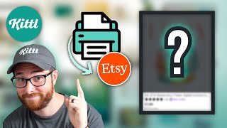 The 5 Most Profitable Print Products That Make You More Money On Etsy [upl. by Kast]