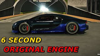 car parking multiplayer bugatti chiron original engine gearbox setting [upl. by Pasahow]