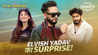 Elvish Yadav Ka Systumm Hanging SURPRISE In Playground Season 3  Amazon miniTV [upl. by Narah337]