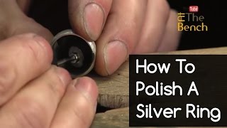 How To Polish A Silver Ring  Making a Silver Ring  Making Your Own Jewellery [upl. by Jolee226]