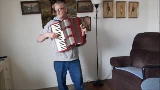 My 48 bass Scandalli accordion  by buskerjames [upl. by Wilkey]