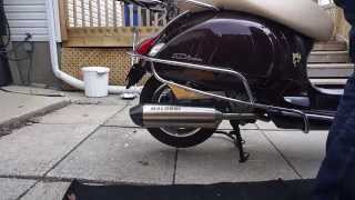 Malossi Exhaust Vespa GTV300 [upl. by Angelique316]