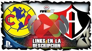 AMÉRICA VS ATLAS  5 DE NOVIEMBRE 2016  LIGA MX EN VIVO ONLINE FIFA 17 PS4 [upl. by Leventis]