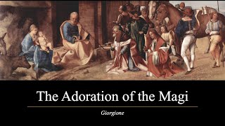 St Lukes Gallery Episode 3  Adoration of the Magi by Giorgione [upl. by Bathelda]