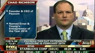 Paycom CEO and Founder Chad Richison Speaks on Fox News on Tax Cut Extensions [upl. by Dougall587]