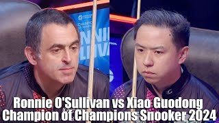 Ronnie OSullivan vs Xiao Guodong Champion of Champions Snooker 2024 snookerosullivan highlights [upl. by Anirazc]