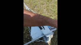 How to rig a Danforth anchor so you dont lose it [upl. by Rebak]